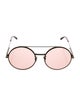 Bottega Veneta Round Tinted Sunglasses