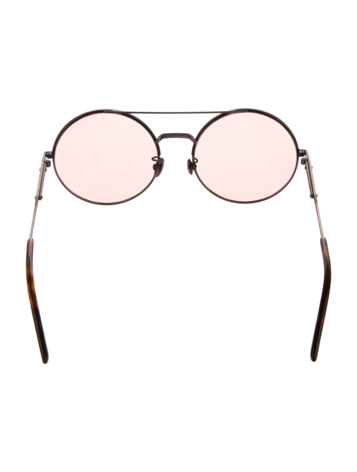 Bottega Veneta Round Tinted Sunglasses