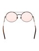 Bottega Veneta Round Tinted Sunglasses