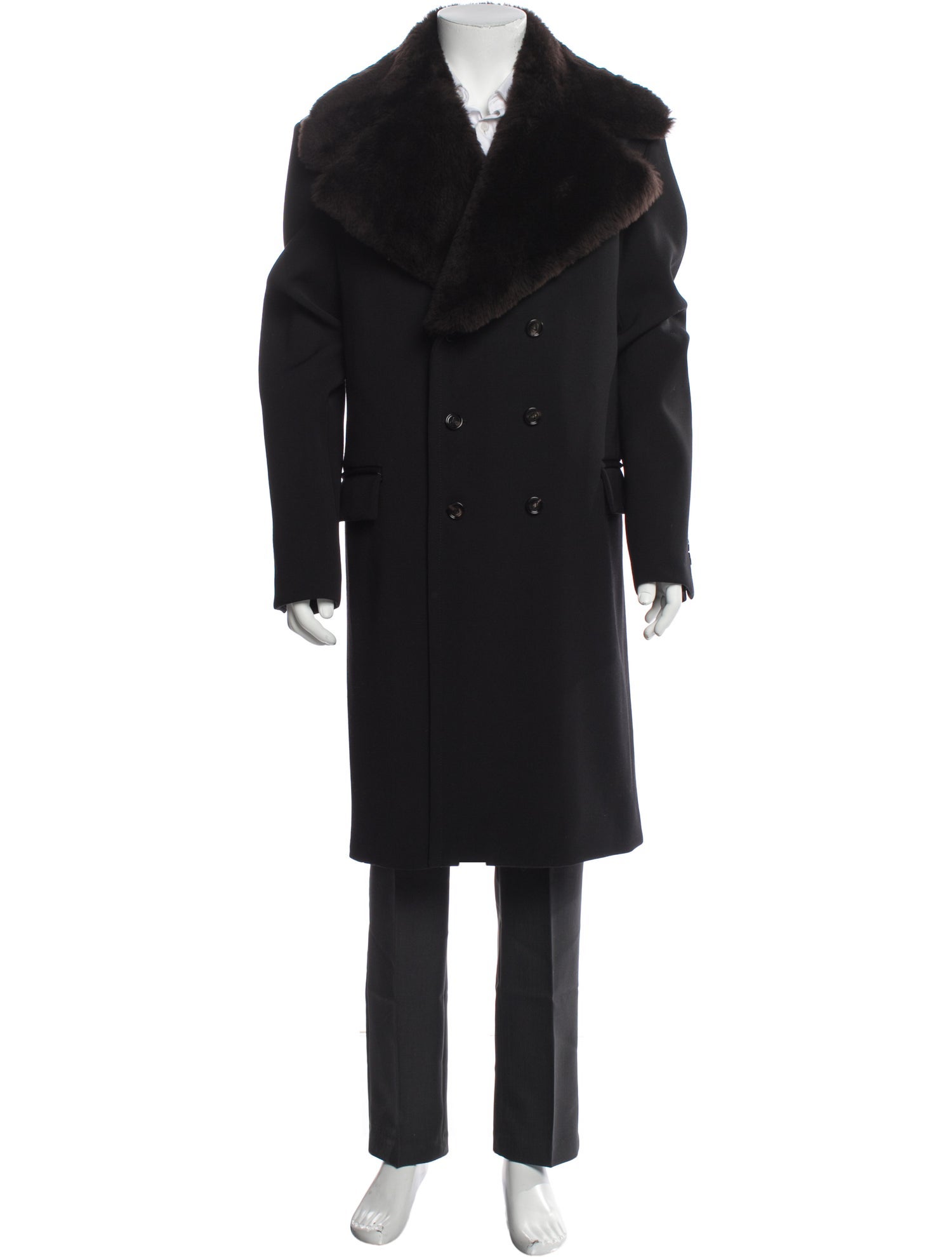 Bottega Veneta Wool Overcoat