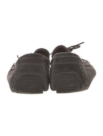 Bottega Veneta Intrecciato Weave Suede Drivers