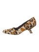 Bottega Veneta Ponyhair Animal Print Pumps
