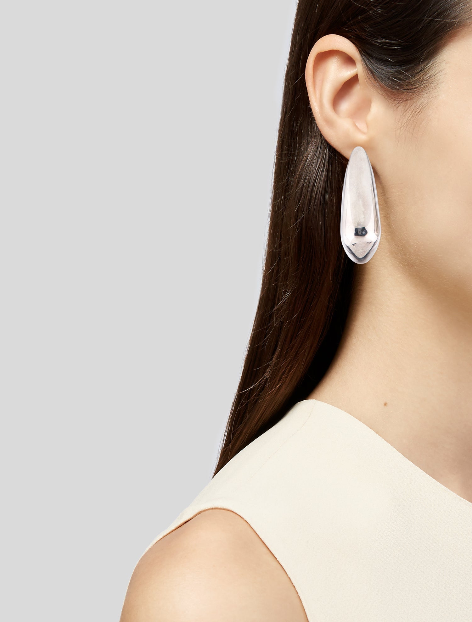 Bottega Veneta Small Fin Earrings