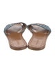 Bottega Veneta Intrecciato Weave Leather Slides