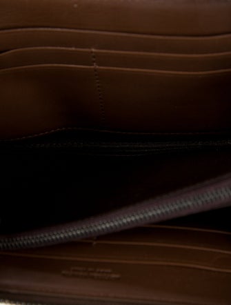 Bottega Veneta Intrecciato Weave Karung Continental Wallet