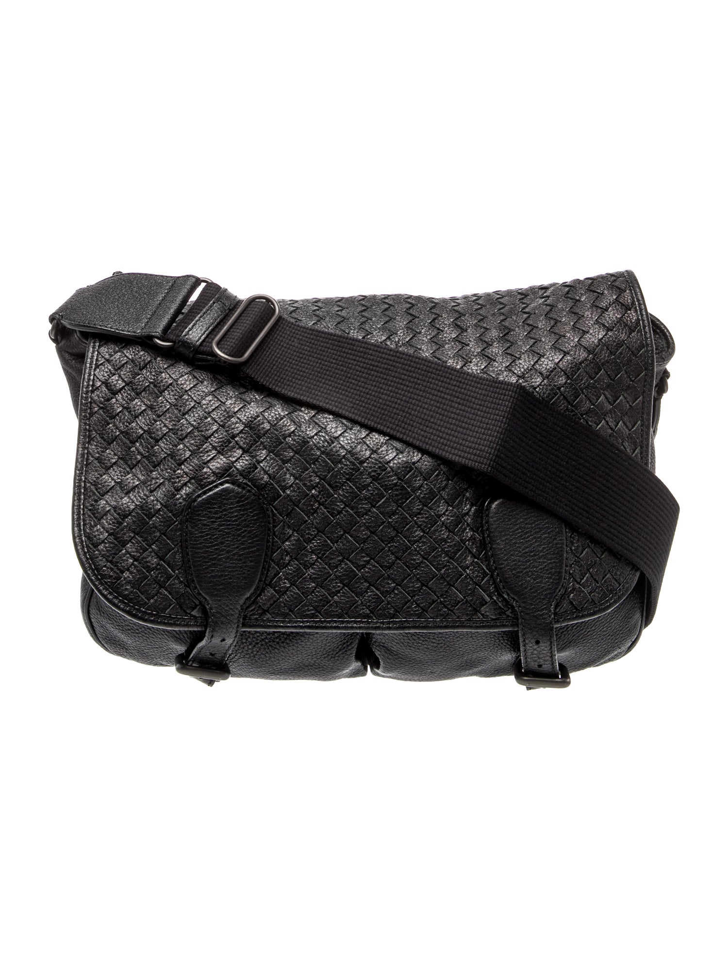 Bottega Veneta Leather Messenger Bag