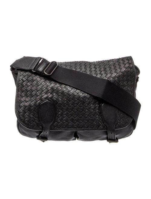Bottega Veneta Leather Messenger Bag