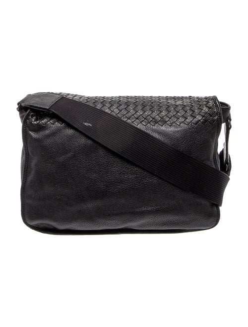 Bottega Veneta Leather Messenger Bag