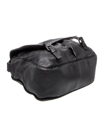 Bottega Veneta Leather Messenger Bag
