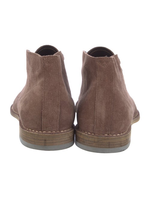 Bottega Veneta Suede Lace-Up Boots