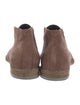 Bottega Veneta Suede Lace-Up Boots