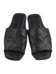 Bottega Veneta Intrecciato Weave Leather Slides