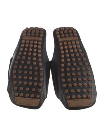 Bottega Veneta Intrecciato Weave Leather Slides