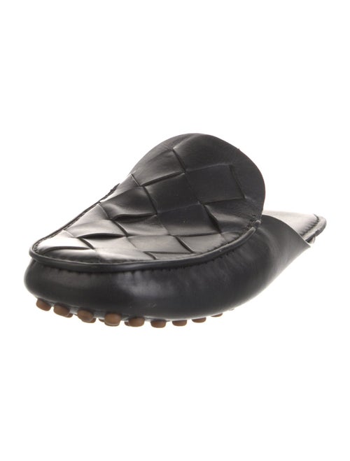 Bottega Veneta Intrecciato Weave Leather Drivers