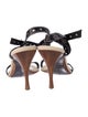 Bottega Veneta Leather Colorblock Pattern Sandals