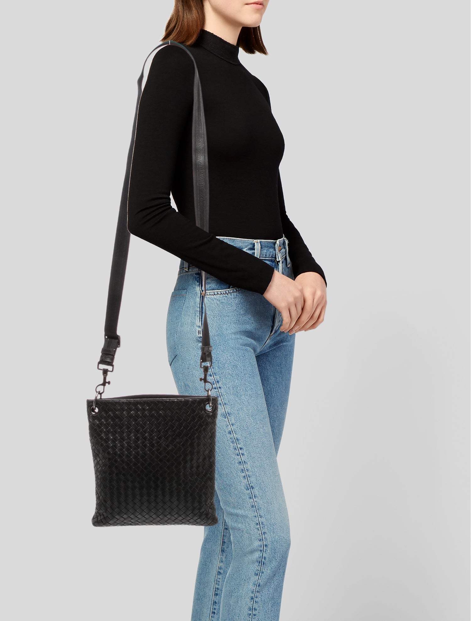 Bottega Veneta Intrecciato Shoulder Bag Vintage