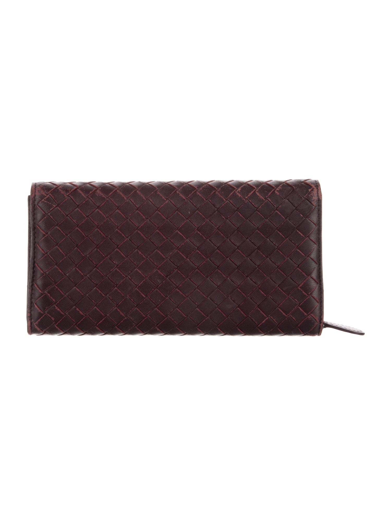Bottega Veneta Intrecciato Weave Leather Wallet