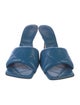 Bottega Veneta Quilted Pattern Leather Slides