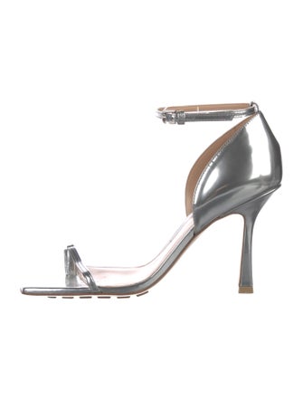Bottega Veneta Patent Leather Sandals