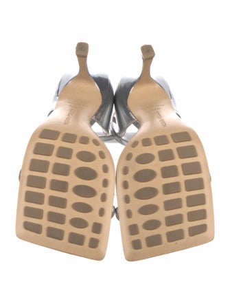 Bottega Veneta Patent Leather Sandals