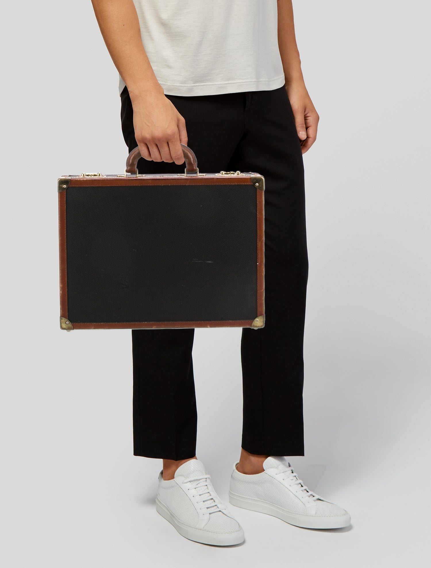 Bottega Veneta Leather Briefcase Vintage