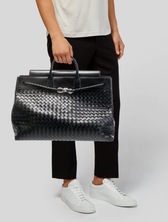 Bottega Veneta Intrecciato Andiamo Voyager Large