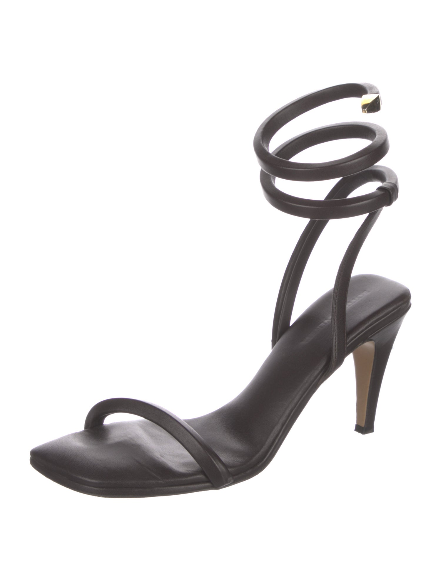 Bottega Veneta Leather Slingback Sandals