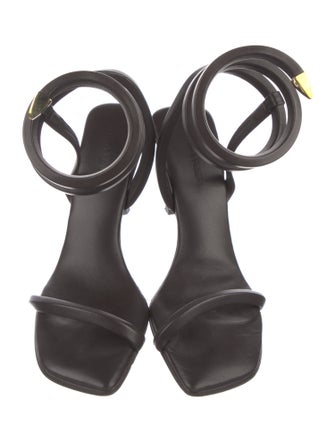 Bottega Veneta Leather Slingback Sandals