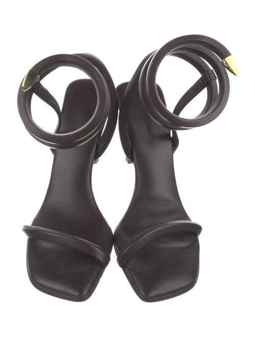 Bottega Veneta Leather Slingback Sandals