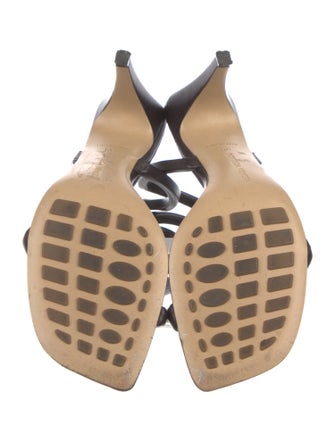 Bottega Veneta Leather Slingback Sandals