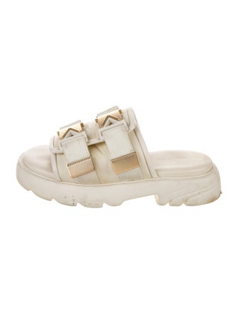 Bottega Veneta Leather Slides