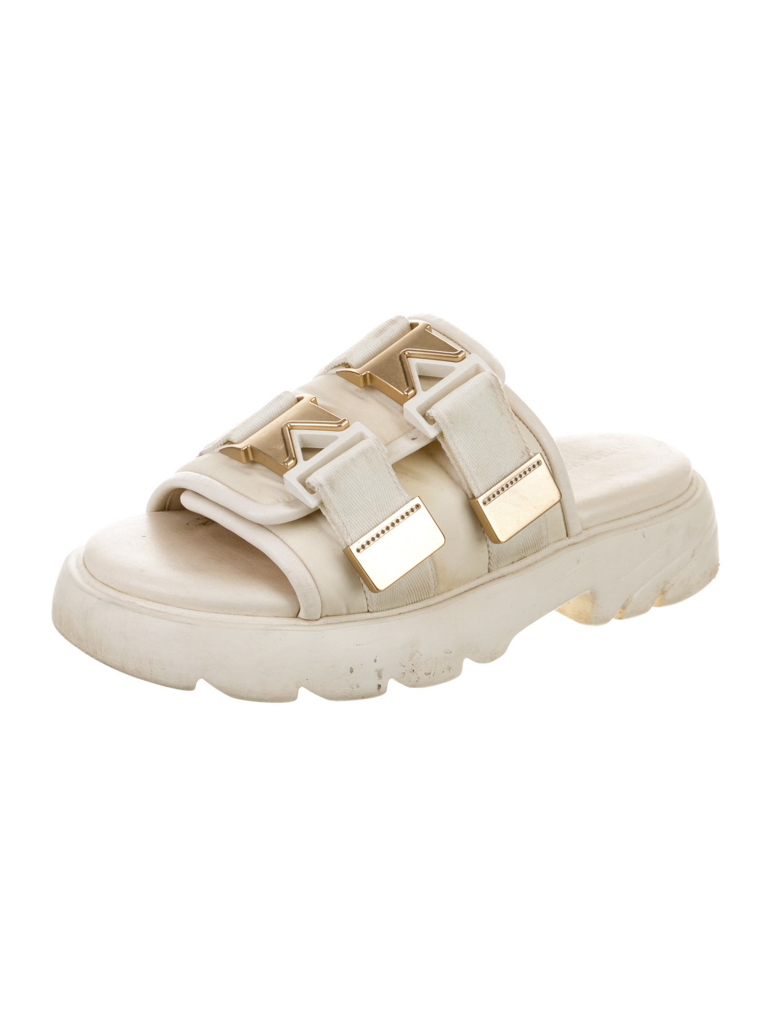 Bottega Veneta Leather Slides