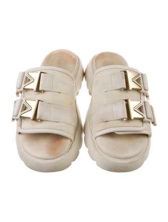 Bottega Veneta Leather Slides