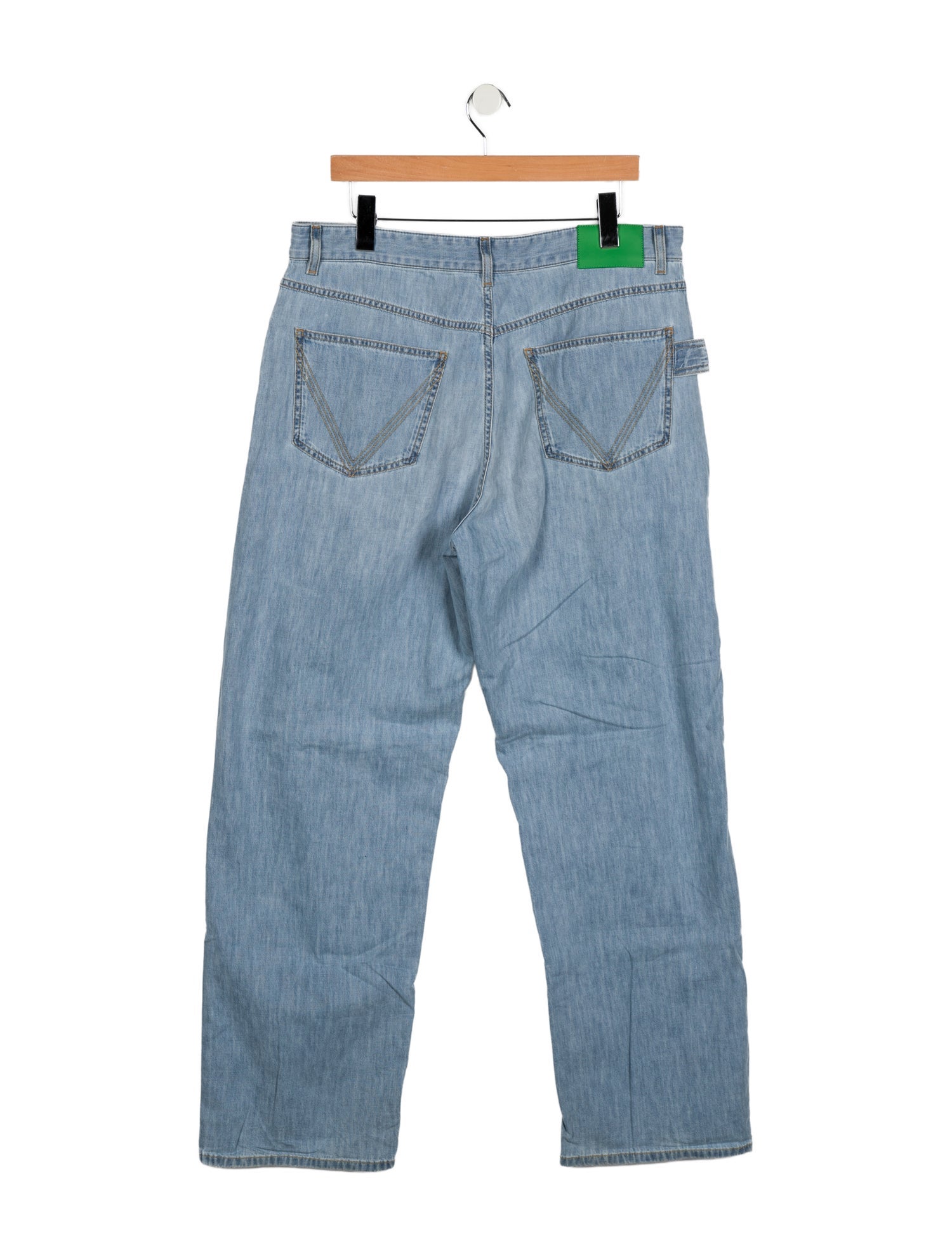 Bottega Veneta High-Rise Wide Leg Jeans