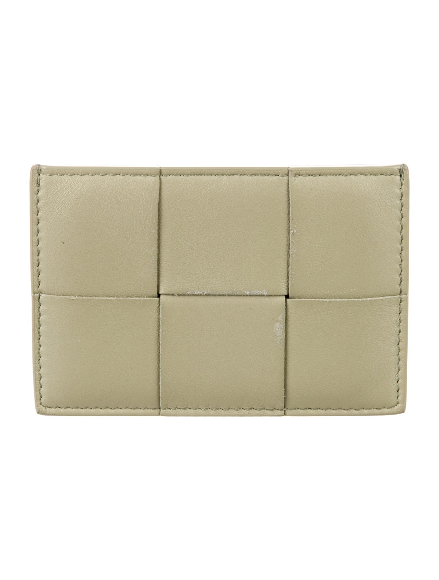 Bottega Veneta Cassette Intrecciato Weave Card Holder