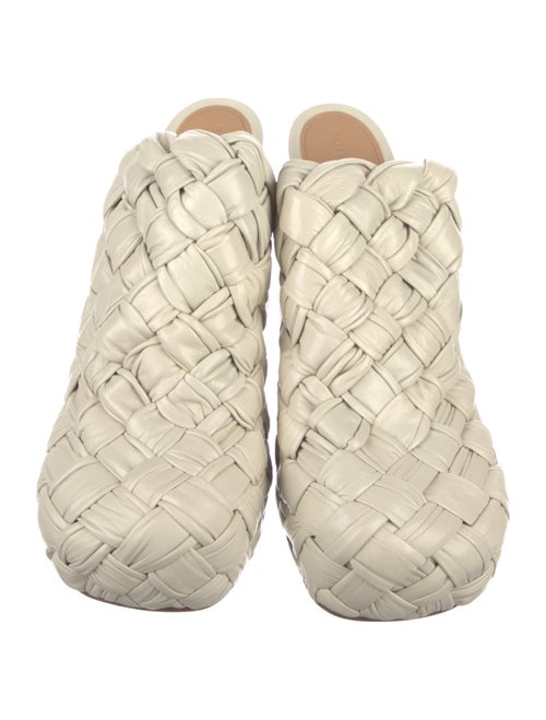 Bottega Veneta Intrecciato Weave Leather Mules