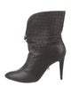 Bottega Veneta Intrecciato Weave Leather Boots