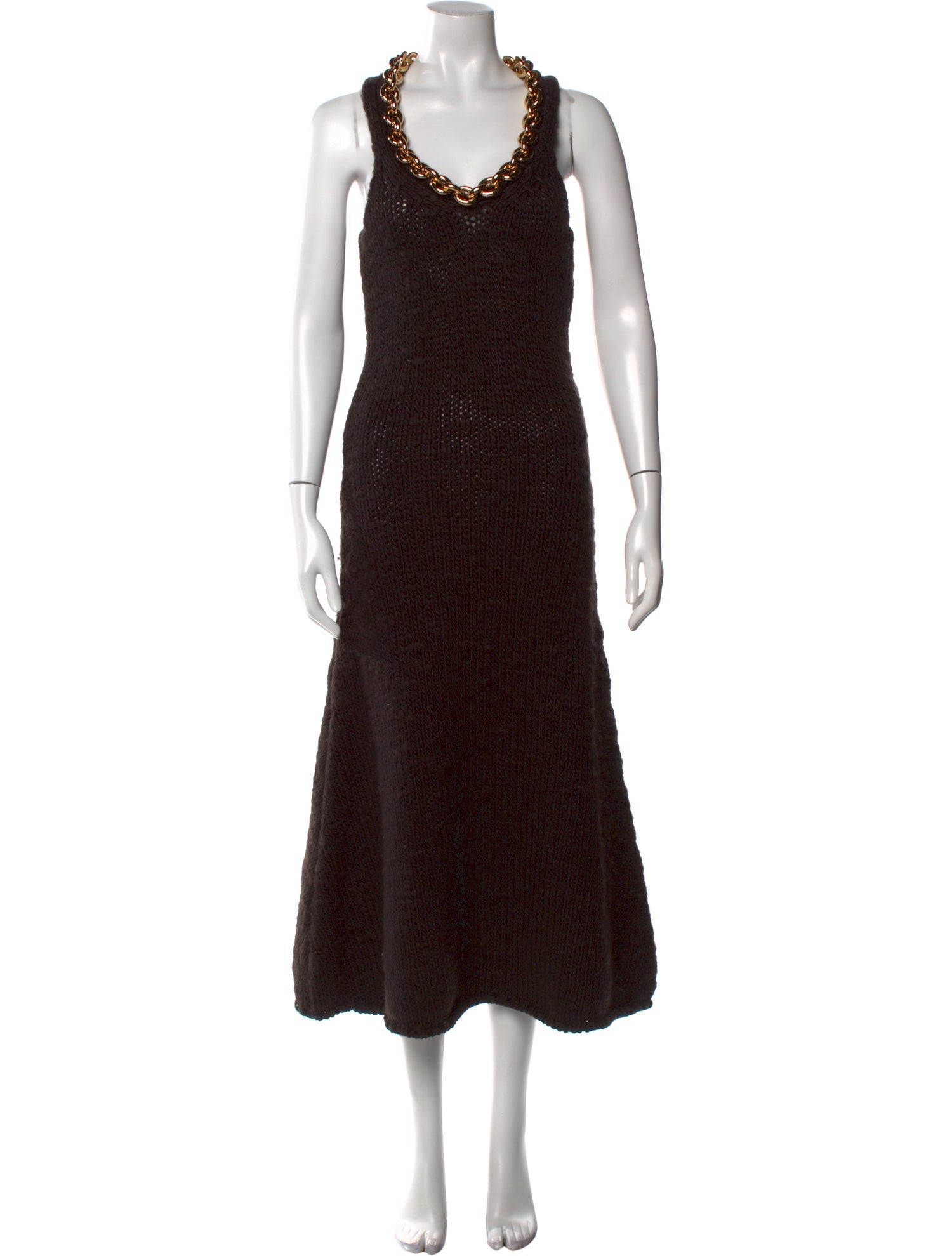 Bottega Veneta Wool Long Dress