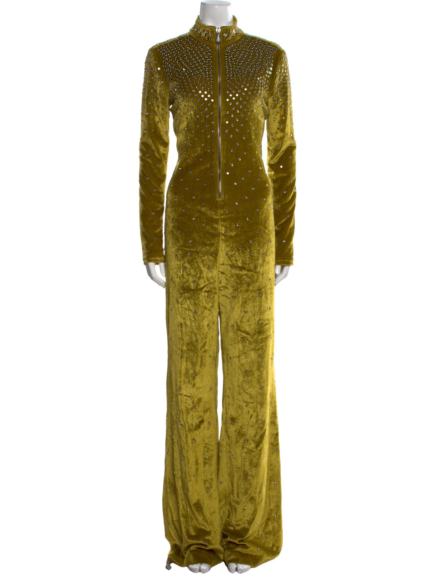 Bottega Veneta Mock Neck Jumpsuit