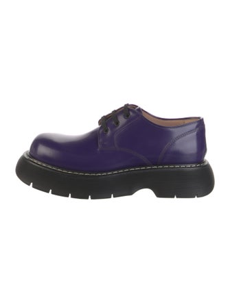 Bottega Veneta Leather Derby Shoes