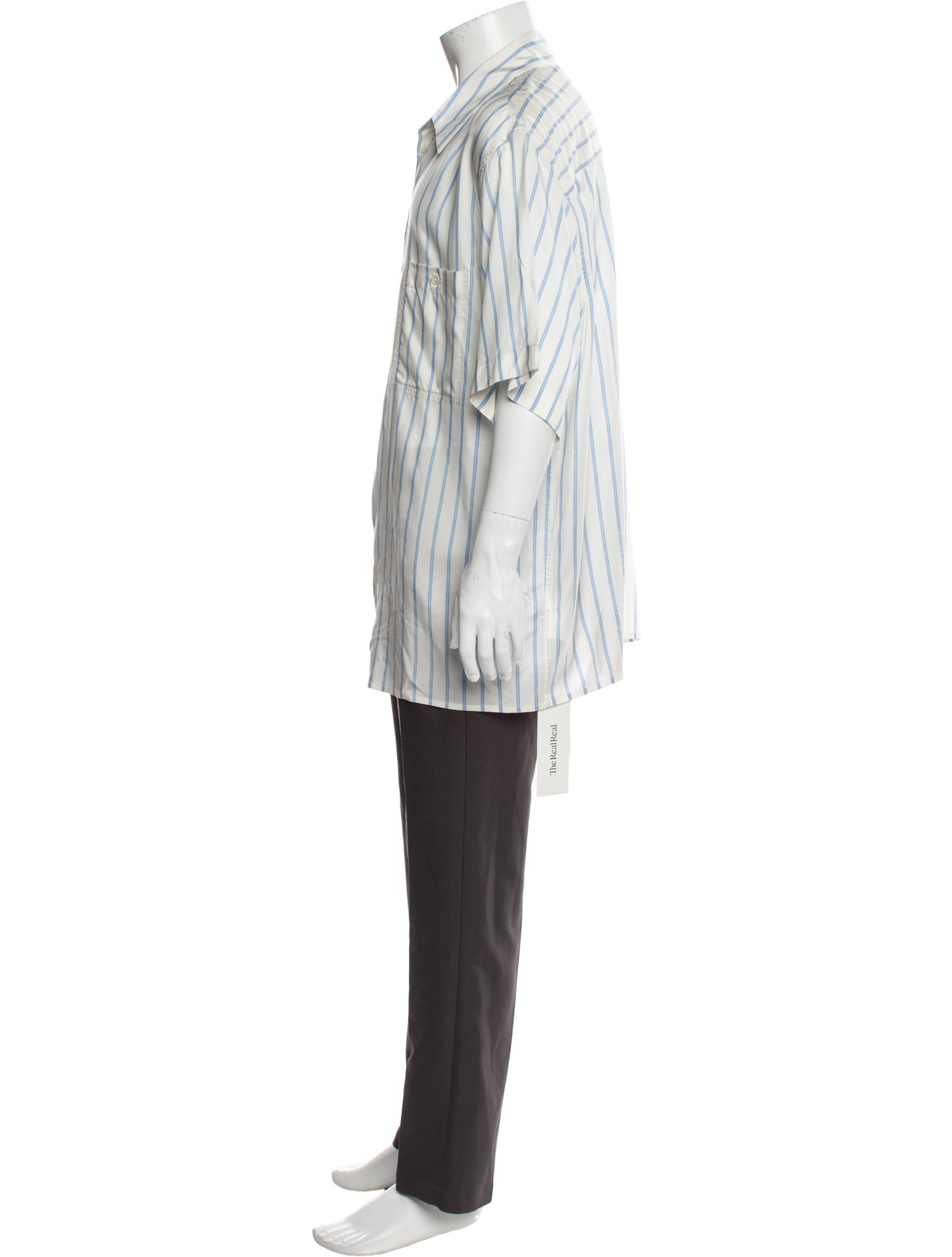 Bottega Veneta Silk Striped Shirt