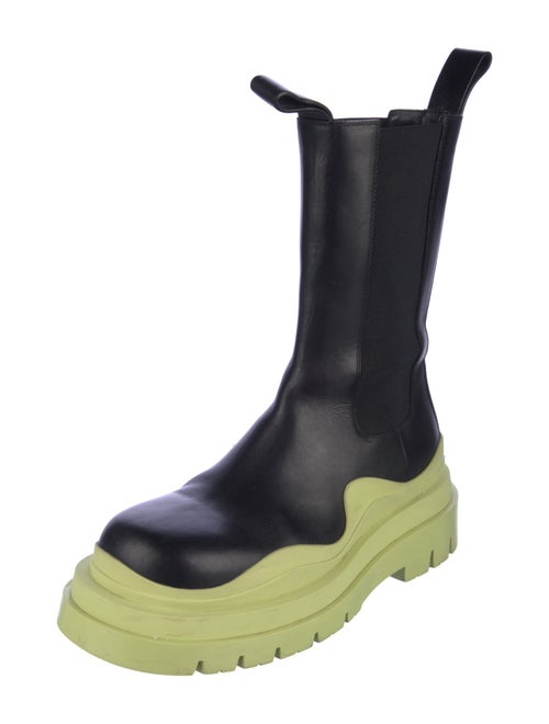 Bottega Veneta Leather Rain Boots