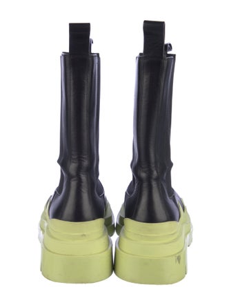 Bottega Veneta Leather Rain Boots