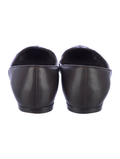 Bottega Veneta Intrecciato Weave Leather Flats