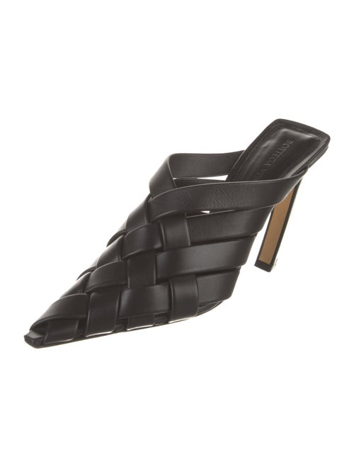 Bottega Veneta Intrecciato Weave Leather Mules