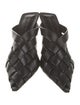 Bottega Veneta Intrecciato Weave Leather Mules