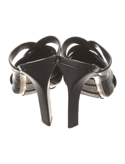 Bottega Veneta Intrecciato Weave Leather Mules