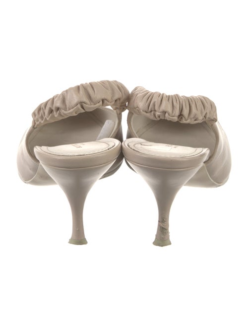 Bottega Veneta Leather Slingback Pumps