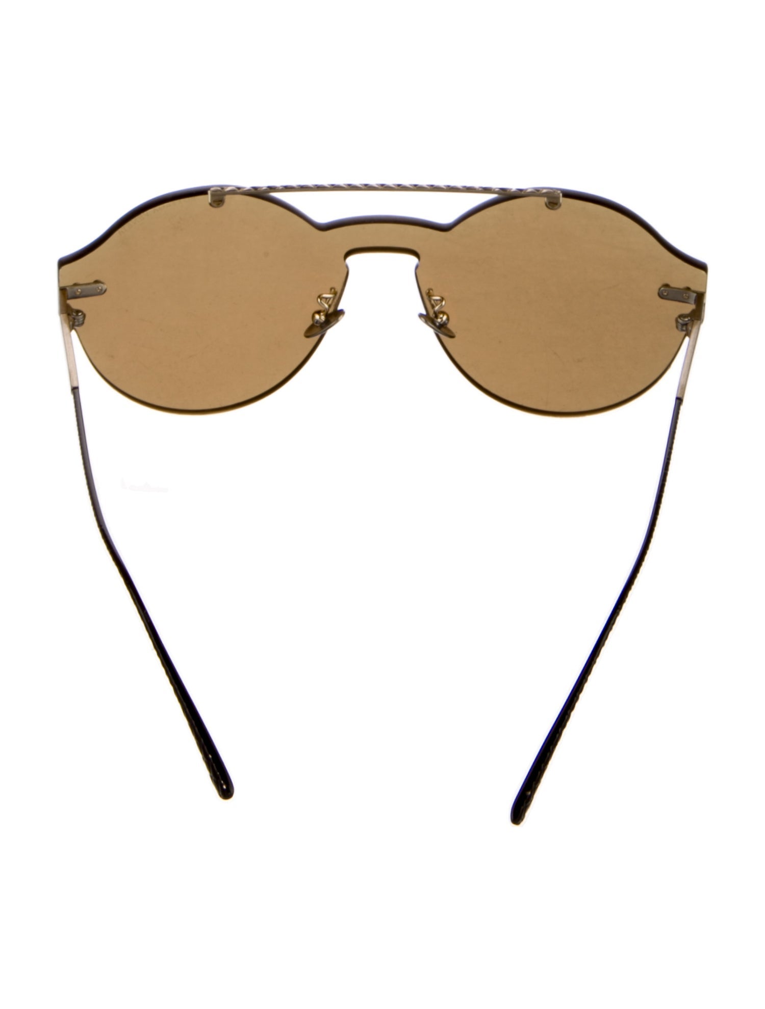 Bottega Veneta Shield Tinted Sunglasses