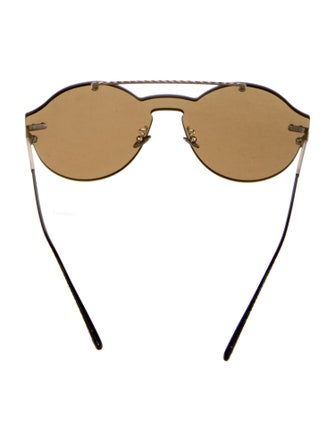 Bottega Veneta Shield Tinted Sunglasses